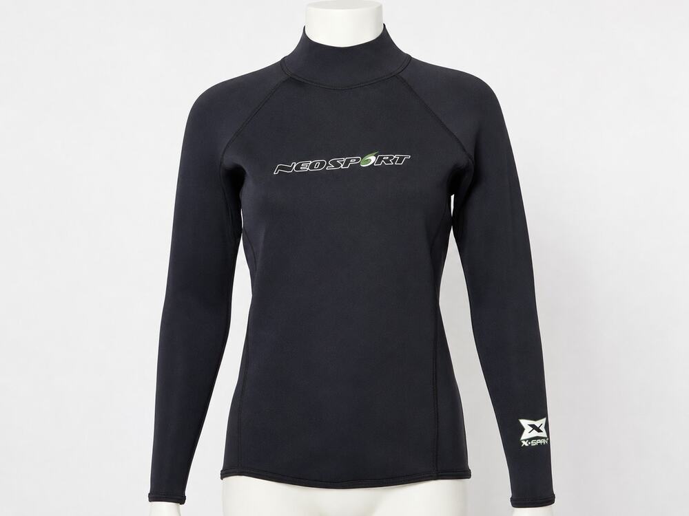 Wetsuit Jacket Neoprene Surf Dive Rash Guard Long Sleeve NeoSport XSpan